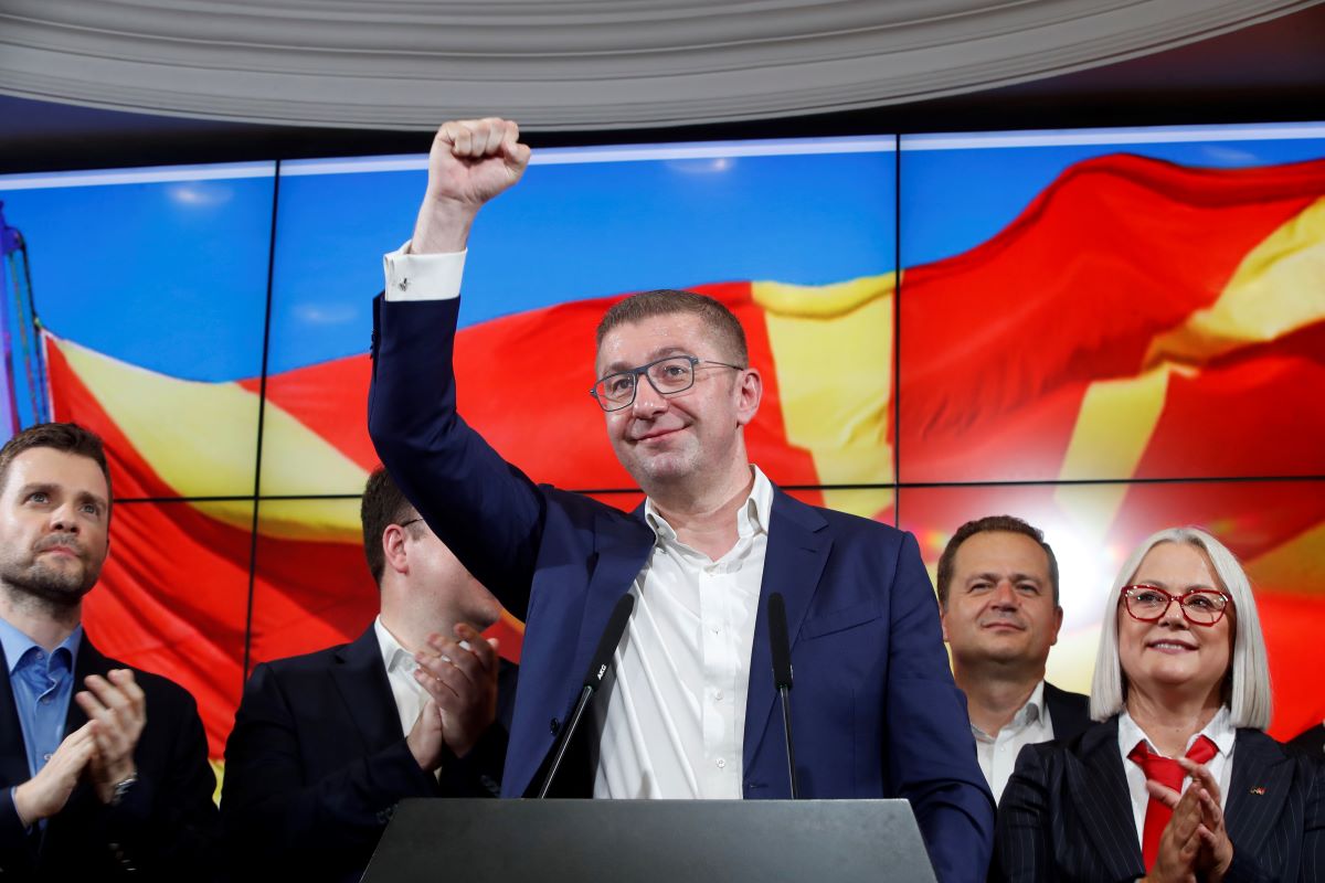 След убедителна победа на президентските избори в Северна Македония, кандидатът