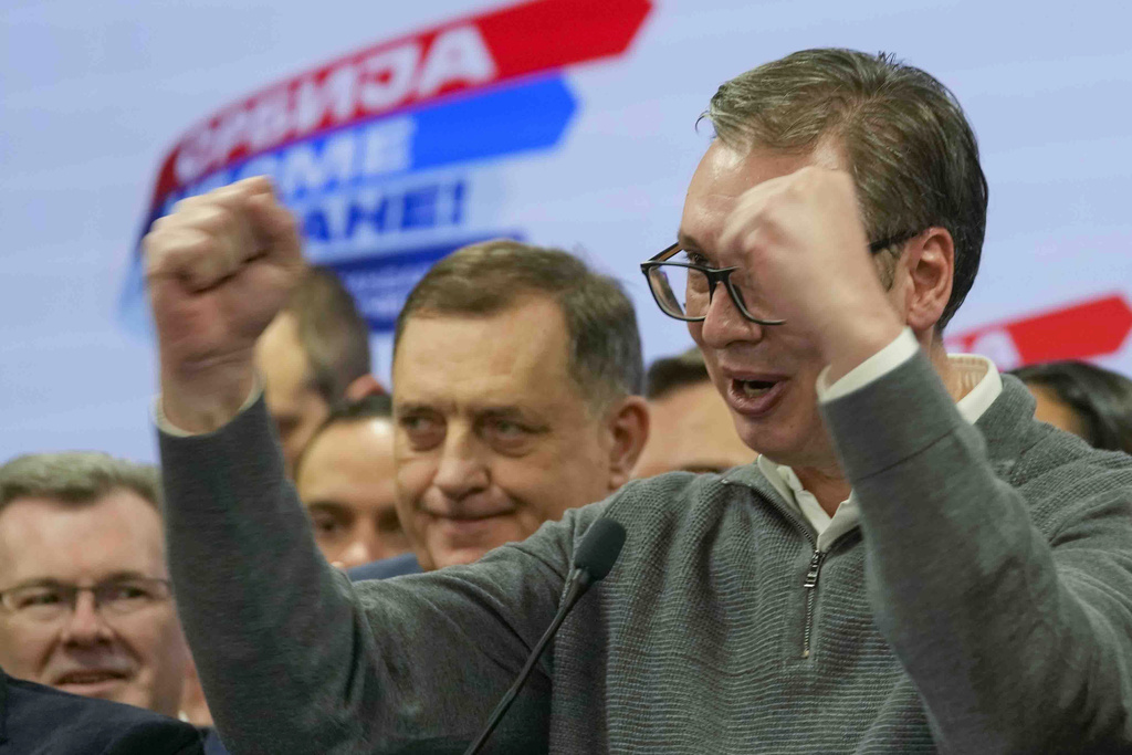 Президентът на Сърбия Александър Вучич заяви че партията му е
