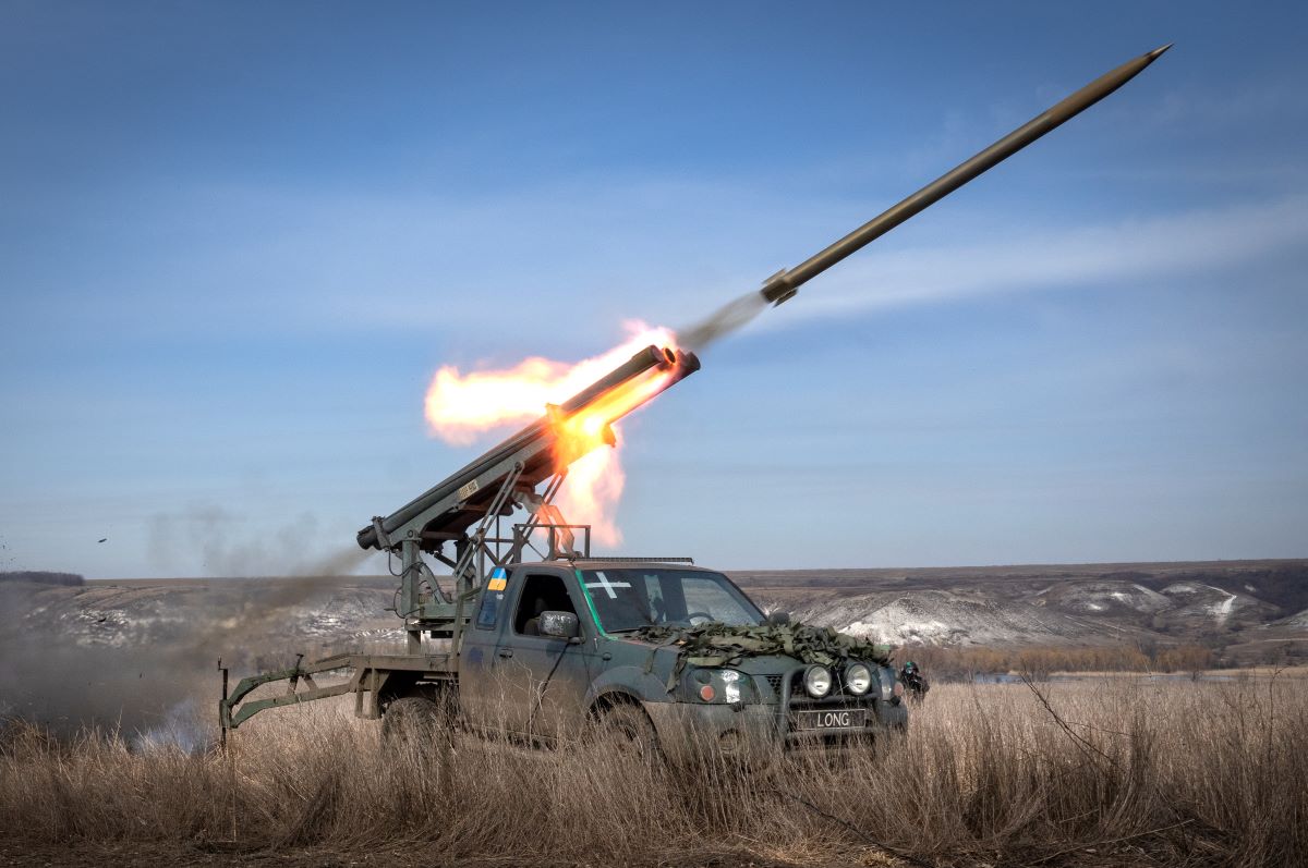 Ukraine Ukraina Udar Raketa AP