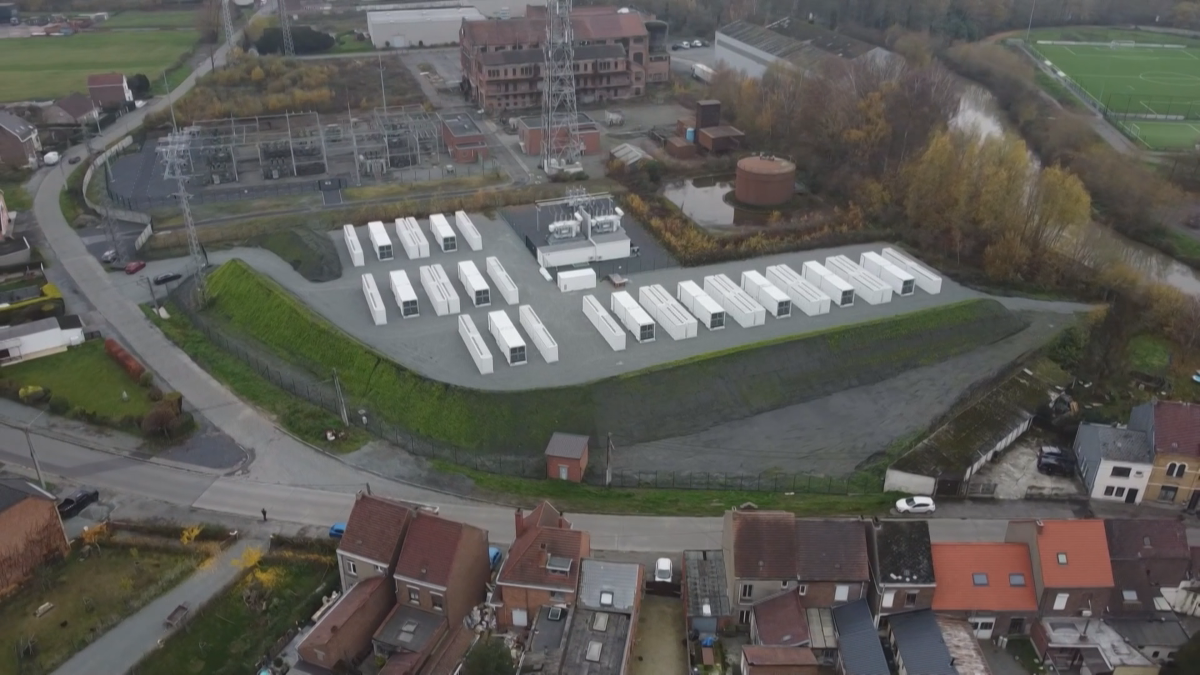 В белгийския регион Валония се намира най-голямото съоръжение за съхранение