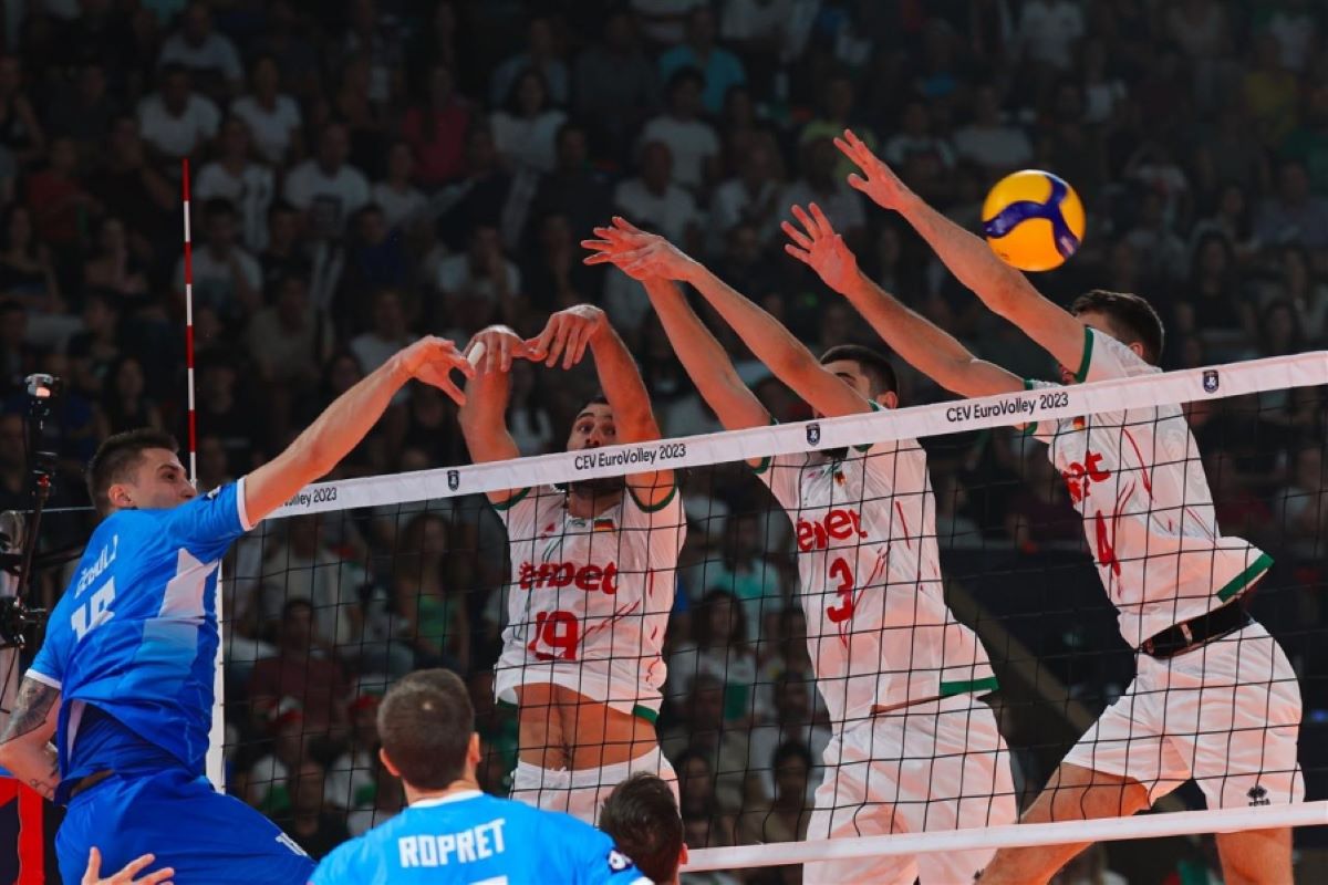 Мъжкият национален отбор на България игра силно но отстъпи с