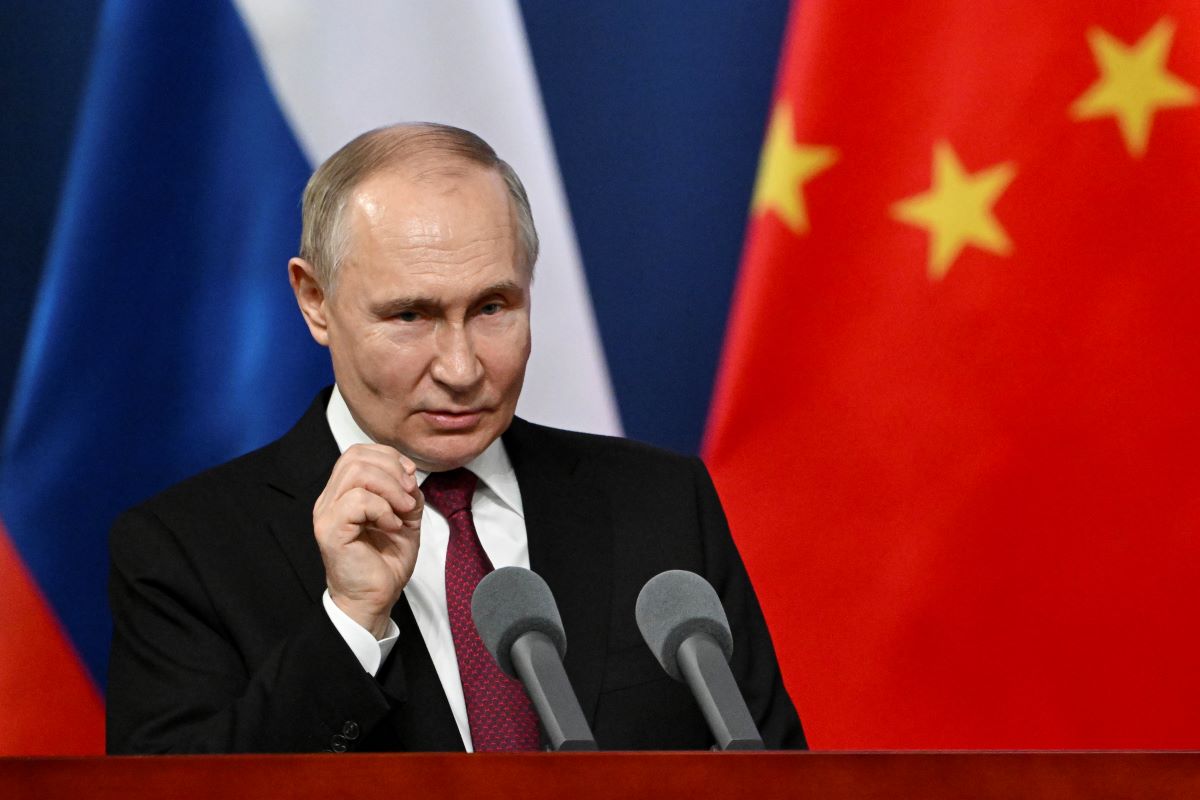 Президентът на Русия Владимир Путин е на втория и последен