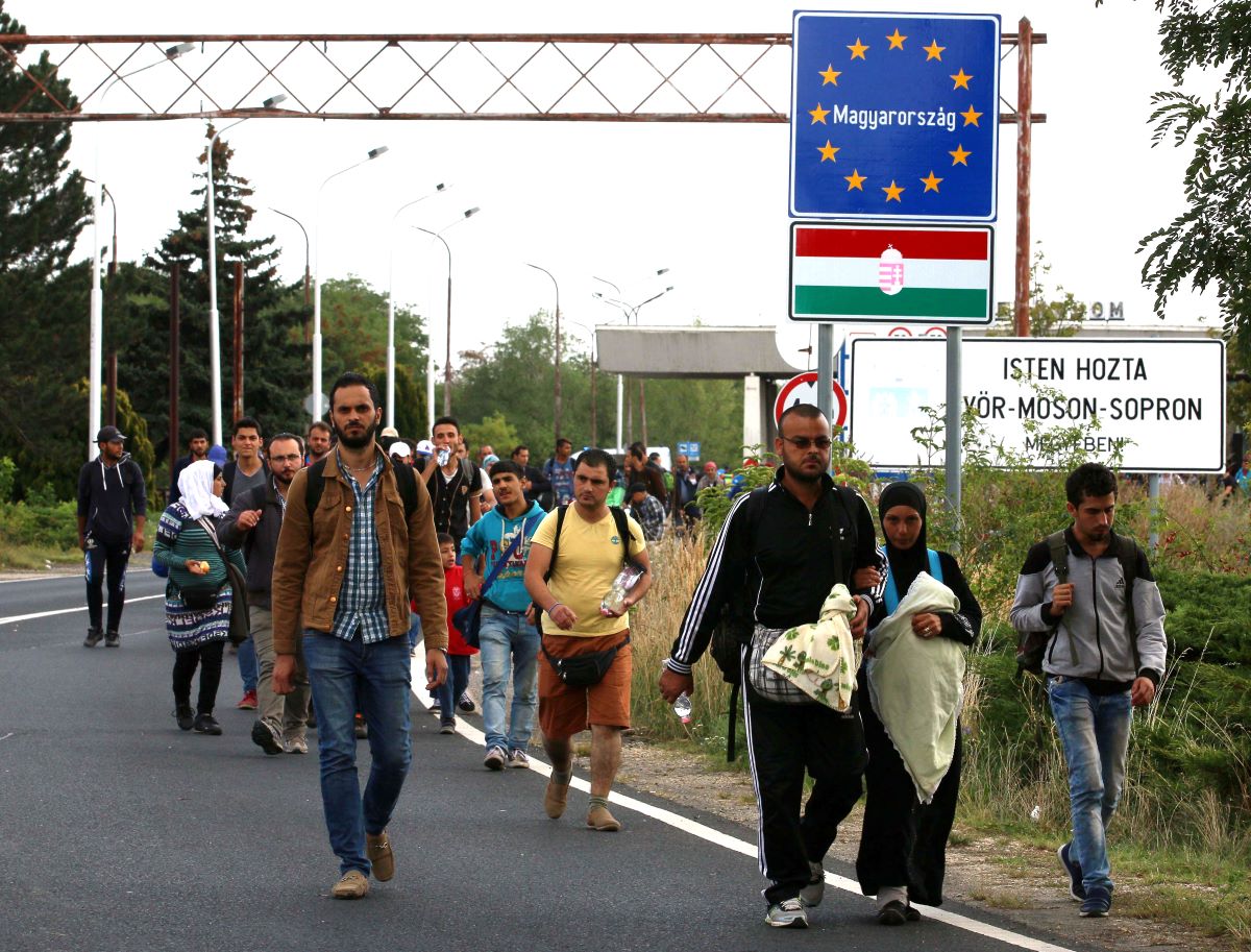 Austria Hungary Migrants AP