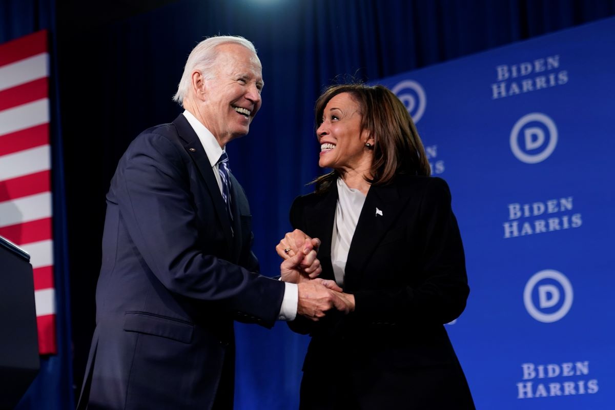 Biden Joe Kamala Harris AP