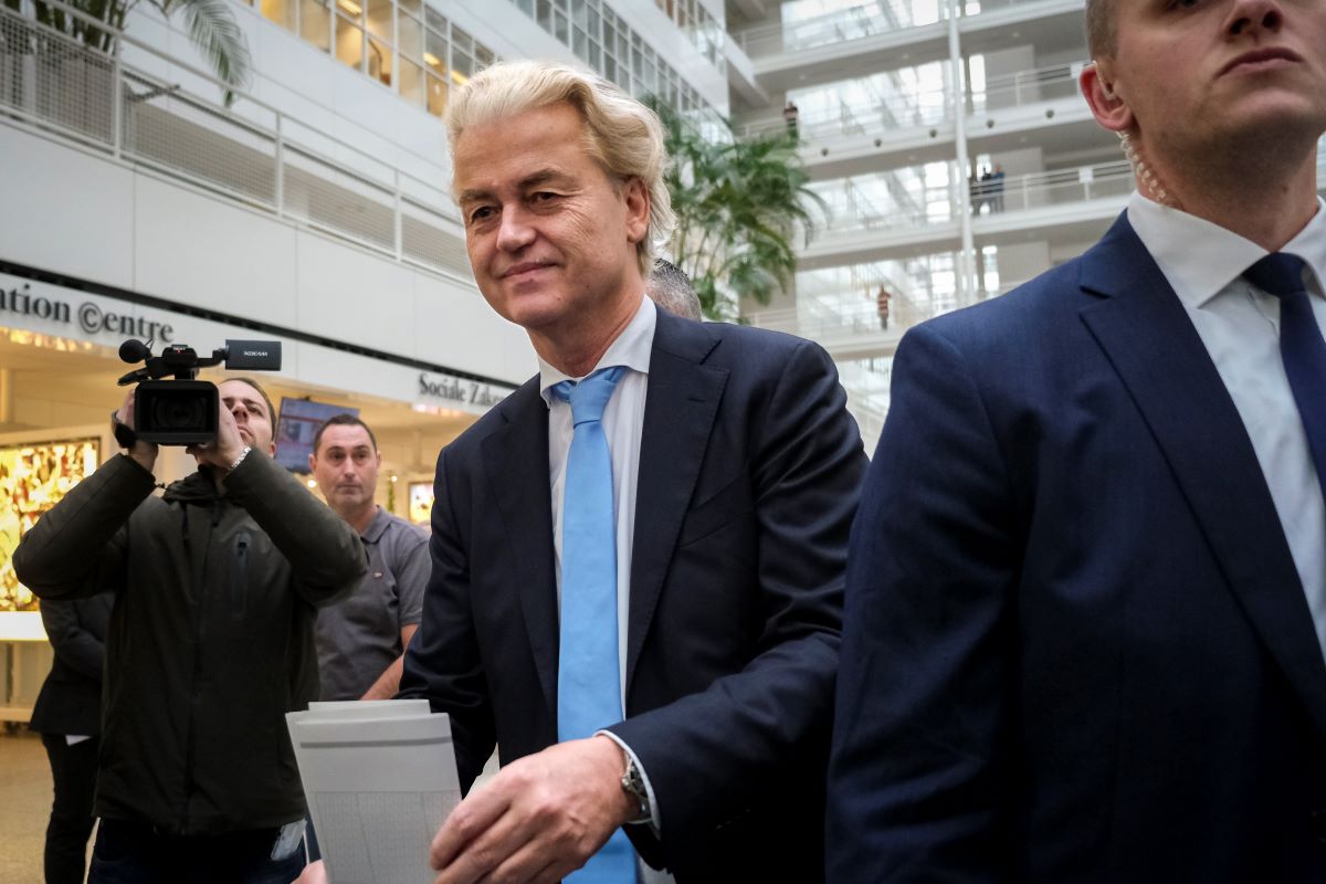 Geert Wilders Niderlandia Netherlands AP