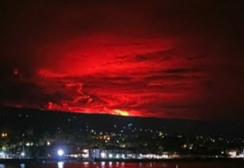 Най големият действащ вулкан в света изригна за първи път след близо