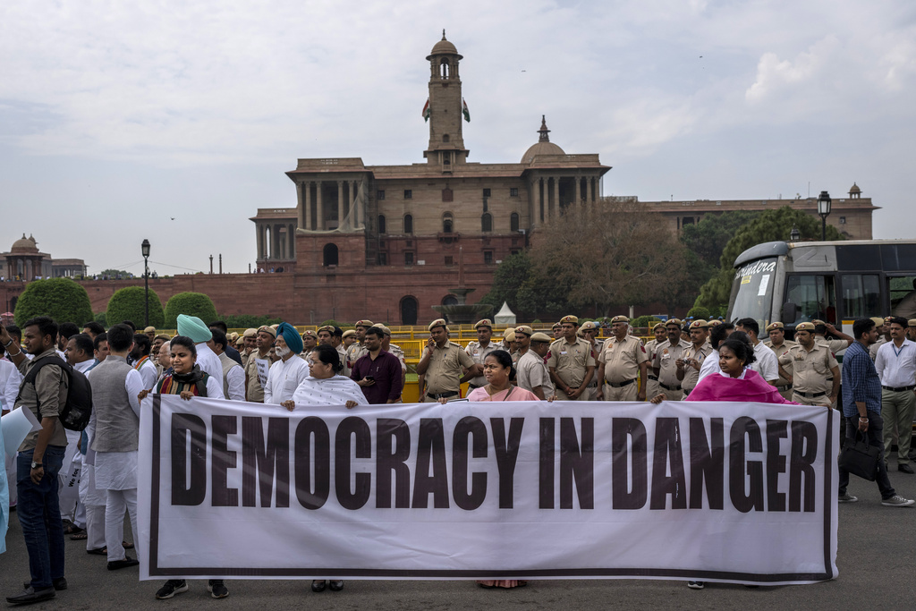 India Election Democracy AP