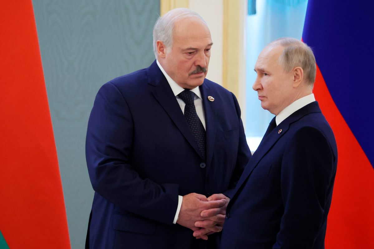 Aleksander Lukashenko Vladimir Putin Belarus Rusia AP