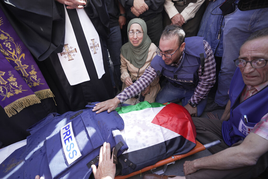 Israel Palestinians Journalist Killed 22131310494052