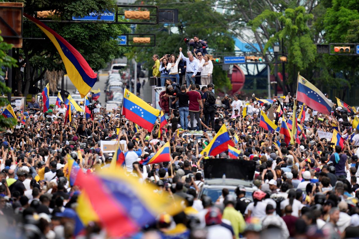 Venezuela Venecuela Venetsuela Protesti AP