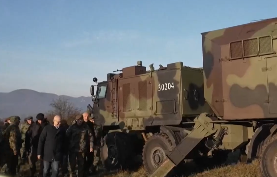 Сърбия постави своите сили за сигурност на границата с Косово
