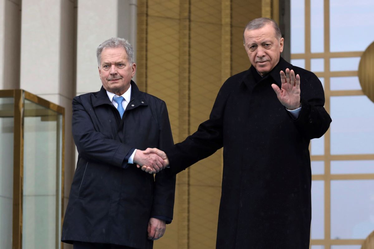 Турският президент Реджеп Тайип Ердоган даде зелена светлина за влизането
