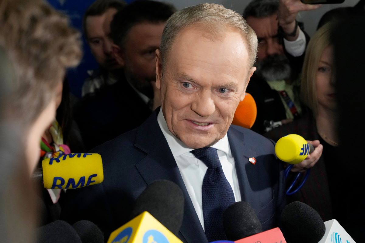 Лидерите на 3 опозиционни партии в Полша подписаха коалиционно споразумение