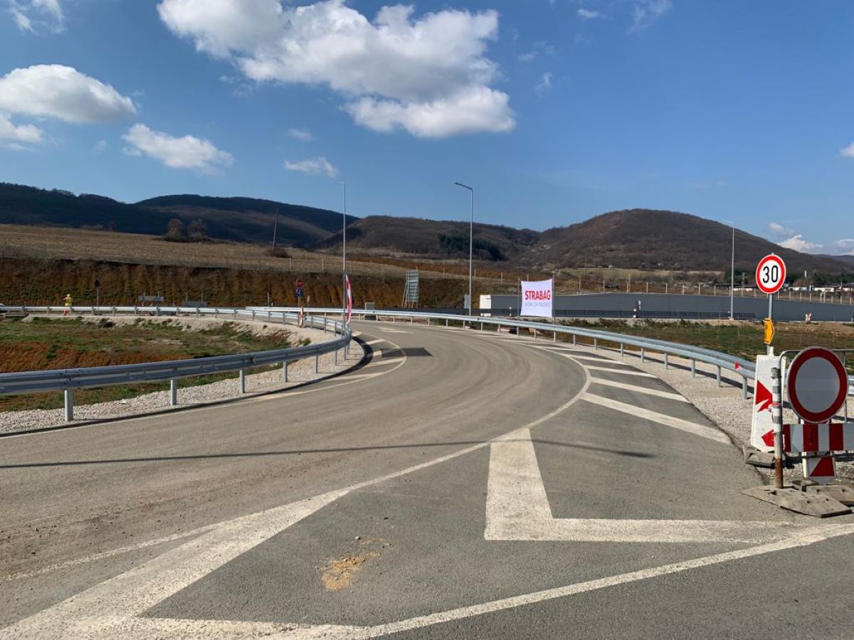 Част от магистрала Европа между Драгоман и граничния пункт Калотина