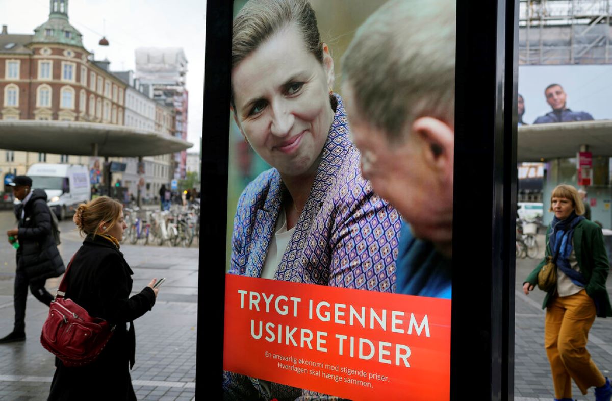 Denmark Election AP