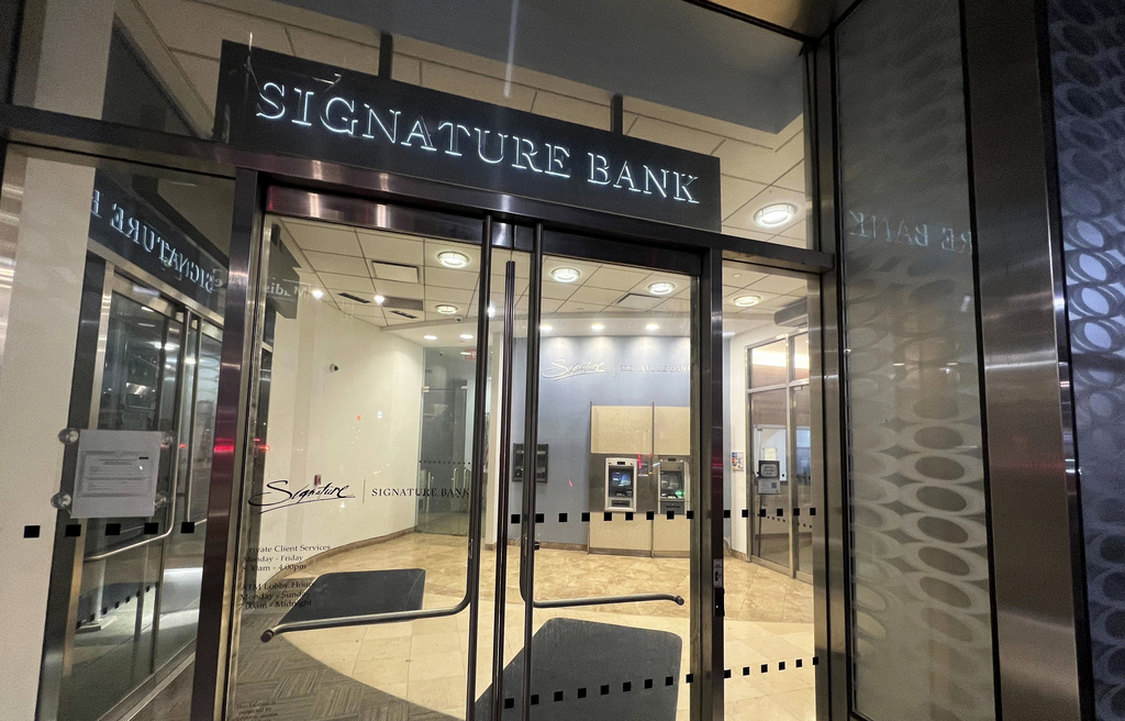 Signature Bank беше затворена от регулаторите в САЩ в неделя