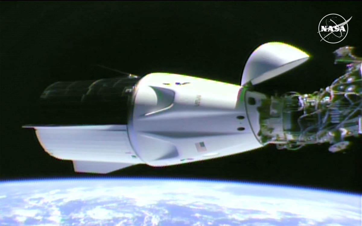 Spacex Stuck Astronauts Astronavti Kosmos NASA AP