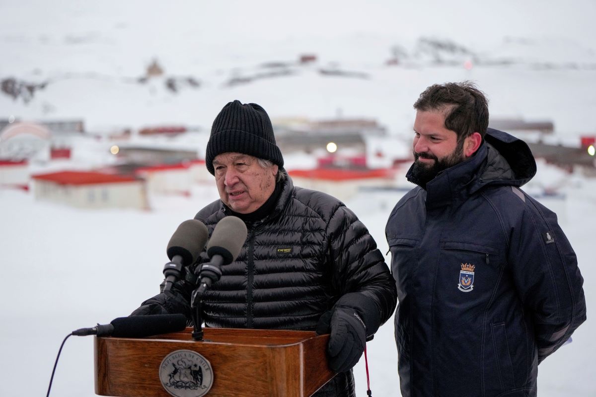 Antarctica Antonio Guterres Guterish AP
