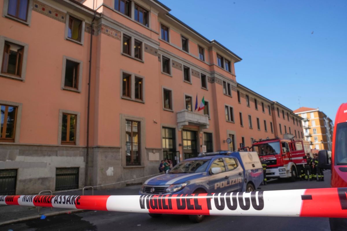 Italy Nursing Home Fire Pojar Incident AP