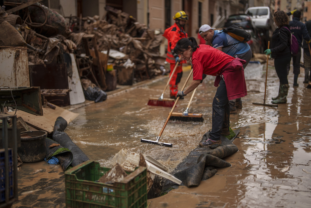 Spain Floods AP