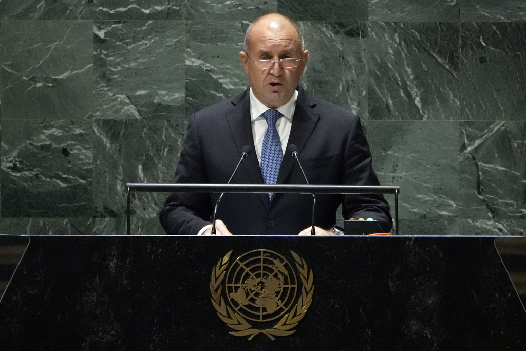 Българският президент Румен Радев заяви пред общото събрание на ООН