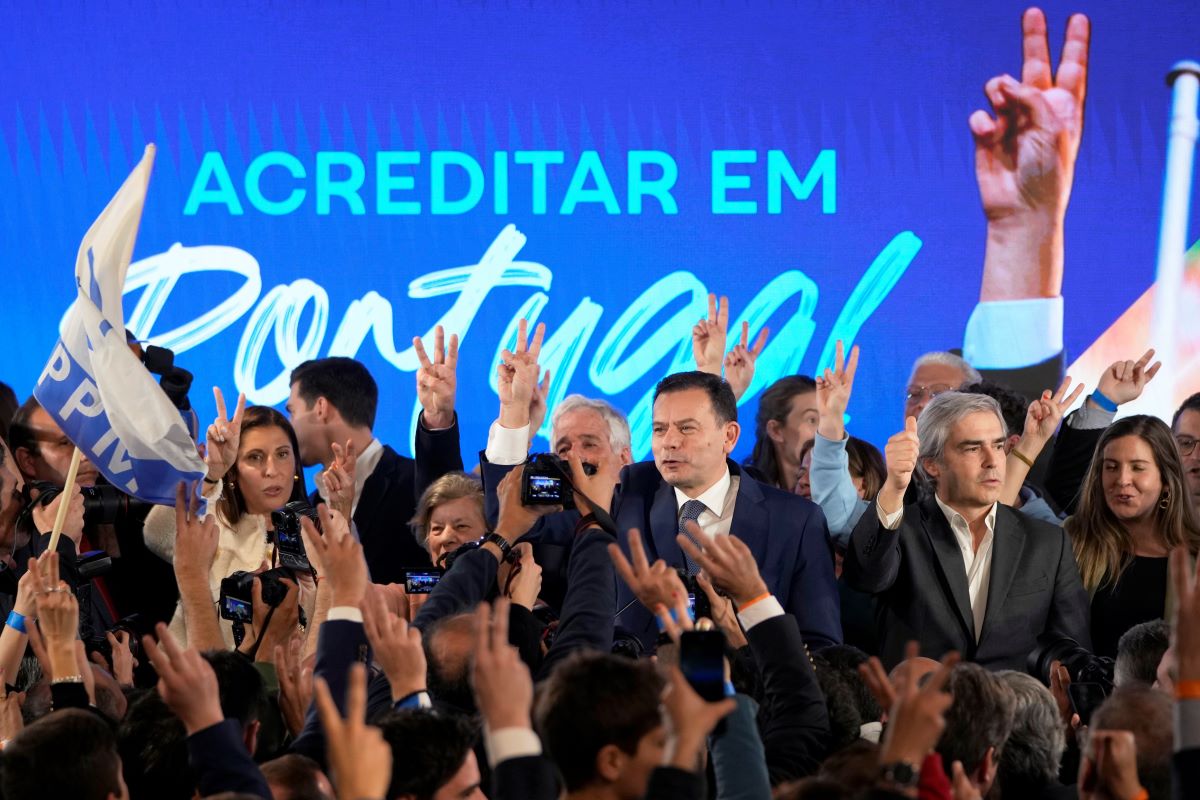 Portugal Izbori Election AP