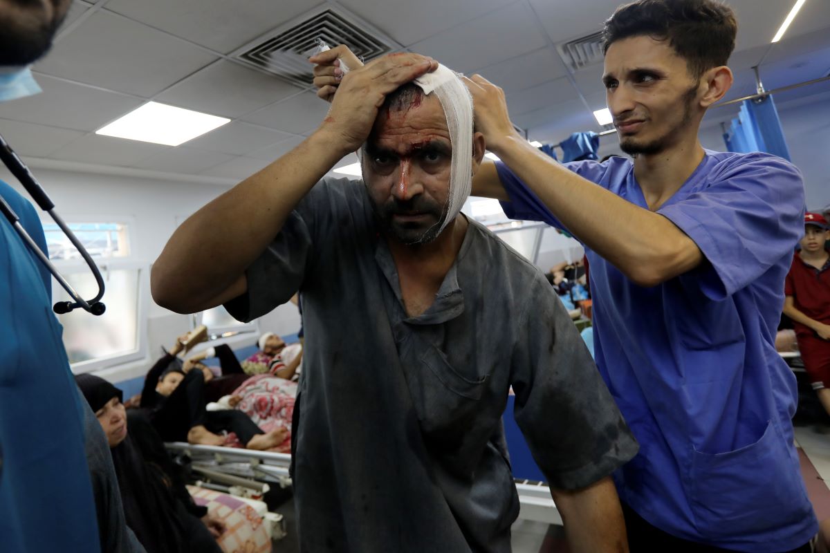 Al Shifa Bolnica Gaza Palestina Israel Izrael AP