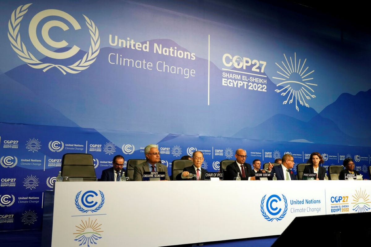 COP27 Climate Summit Egypt AP