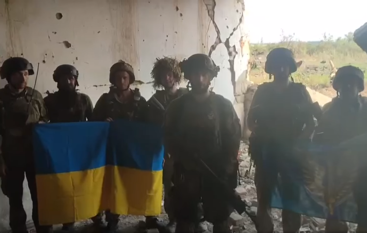 Украинските военни твърдят че са постигнали успех на една от