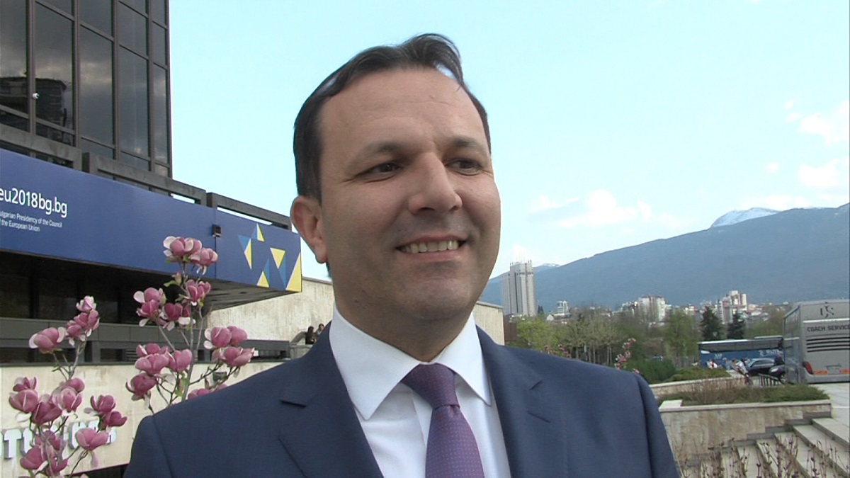 Министърът на вътрешните работи на Република Северна Македония Оливер Спасовски