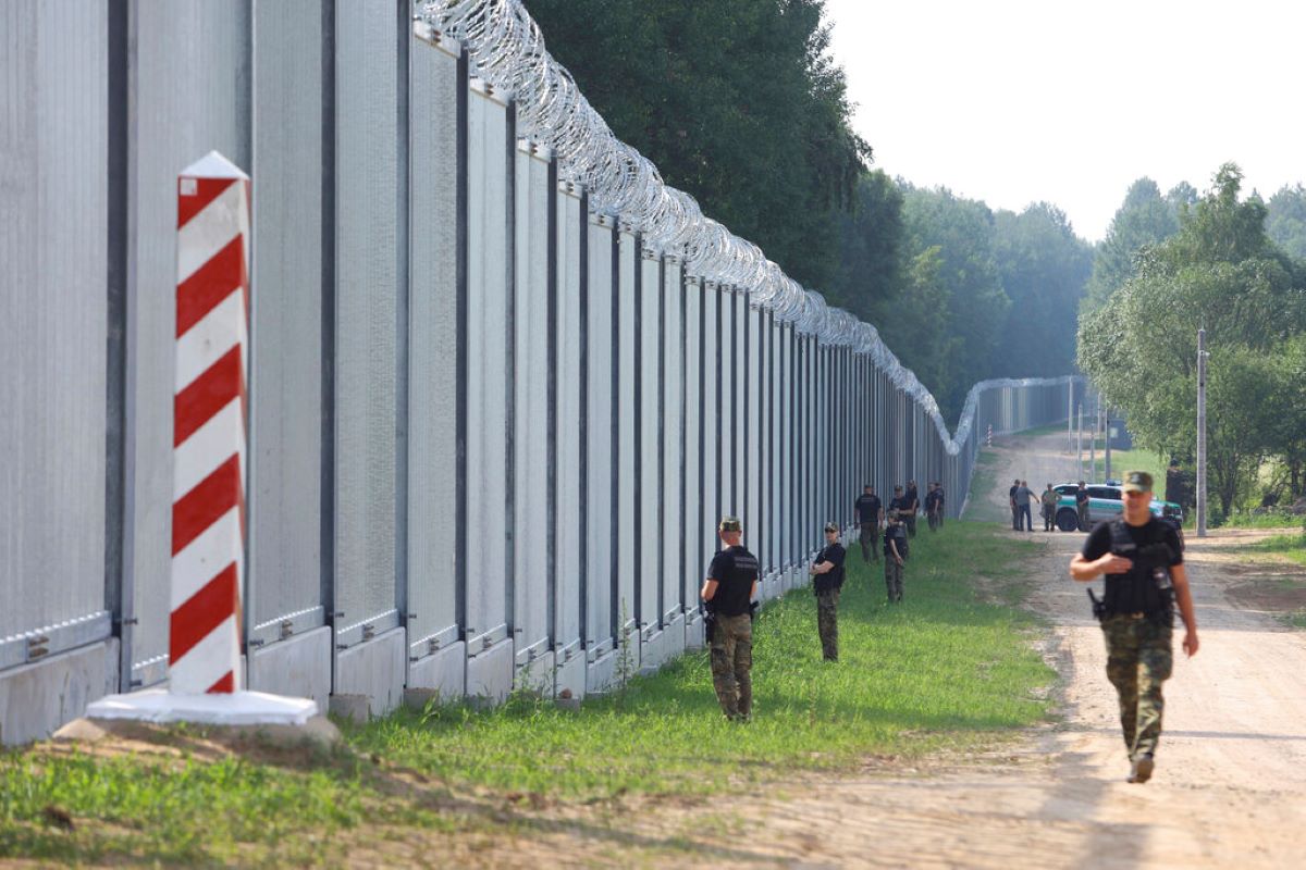Migration Poland Belarus Border AP