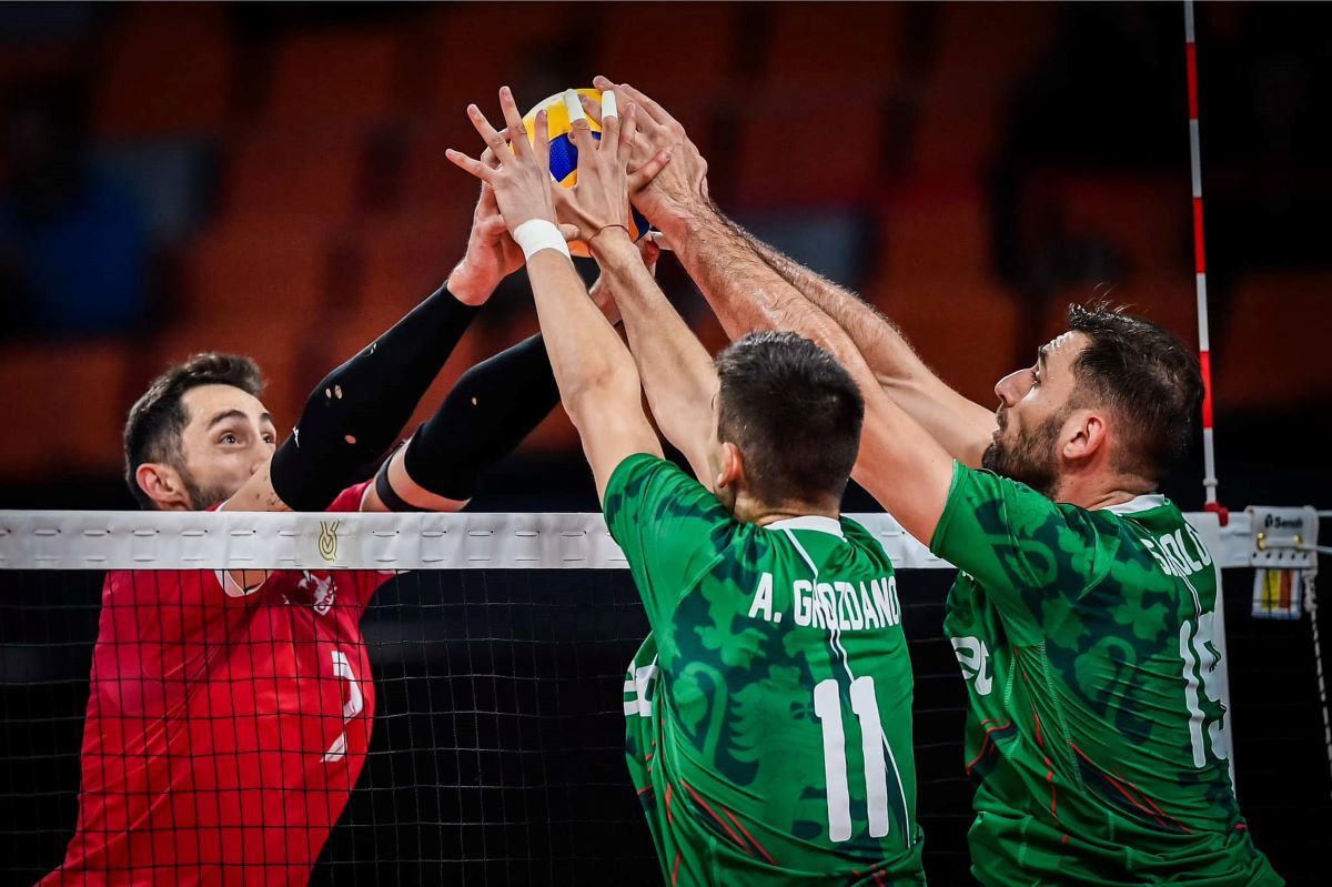 Мъжкият национален отбор на България по волейбол загуби с 0 3