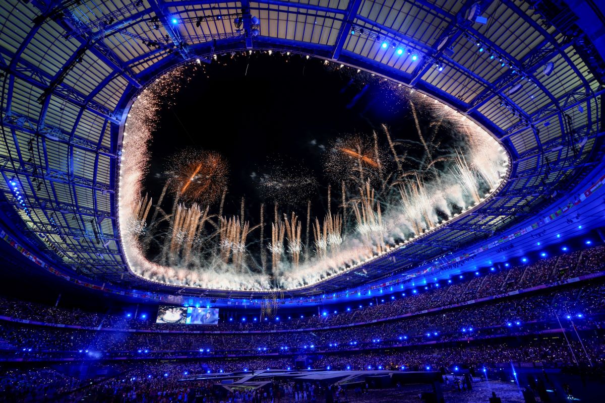 Paris Olympics Closing Ceremony AP