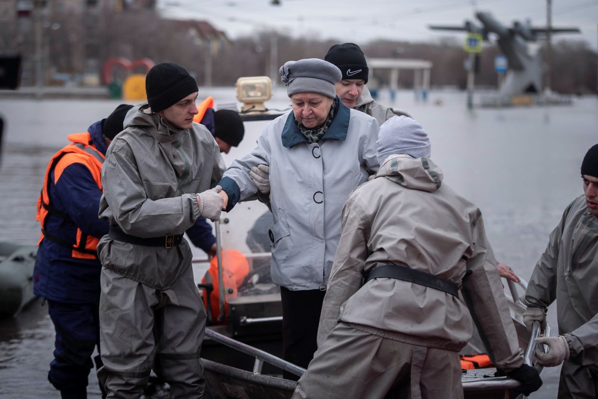 Russia Floods Navodnenie AP